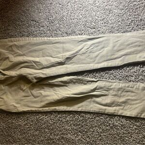 Gloria Vanderbilt Tan Chinos Lightweight Cotton Blend